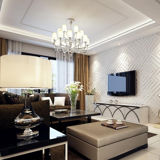 武漢時尚客廳背景墻