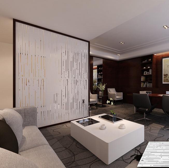 武漢公司前臺背景墻